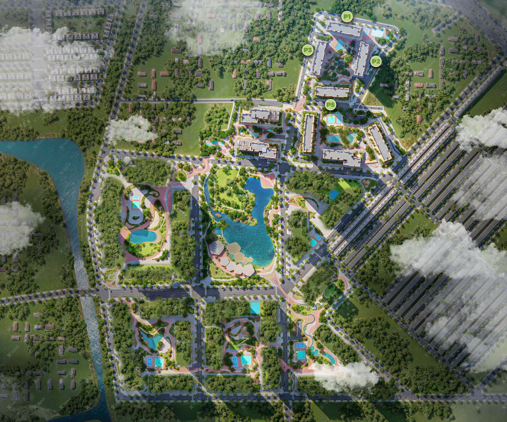 Mặt bằng Imperia Ocean City Hưng yên - Ocean Park 2